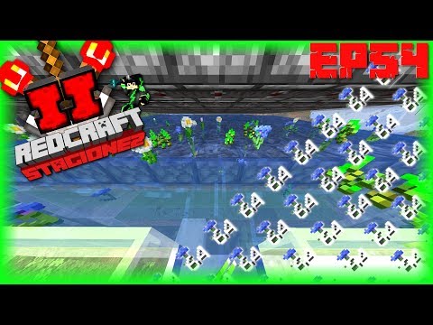 RedCraft S2 Ep54 - Mega Farm di FIORI - Colorante BLU