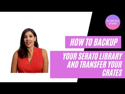 Backing up your Serato DJ music library | Transferring your crates from one computer to the next
