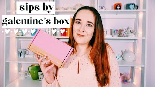 Sips By Galentines Box Unboxing & Breakfast in Paris by Stash Tea review | Dana DeStefano
