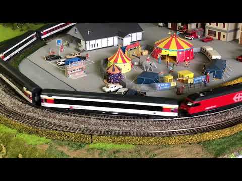 Re 460 Helvetia et Railaway et Br 186 Cargo - 8.8.2018