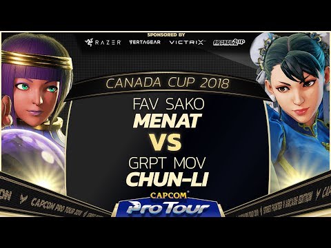 FAV Sako (Menat) vs GRPT MOV (Chun Li) - Canada Cup 2018 - CPT 2018