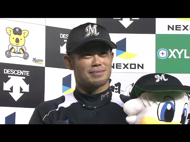 マリーンズ・角中勝也選手・今江敏晃選手・ブラゼル選手ヒーローインタビュー 8月16日 千葉ロッテマリーンズ 対 オリックス・バファローズ