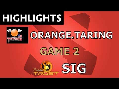 Orange.Taring vs Signature.Dota2 [Game 2] Mr. Cat Invitational - Dota Highlights