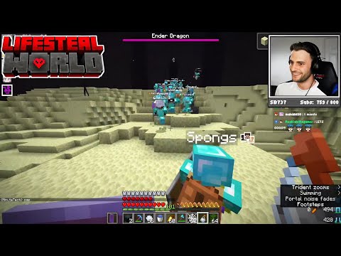 SB737 Entered The End on Lifesteal World…😱