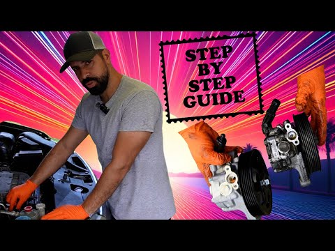 2011-2017 Honda Odyssey How to Replace a Power Steering Pump (step by step)DIY Guide