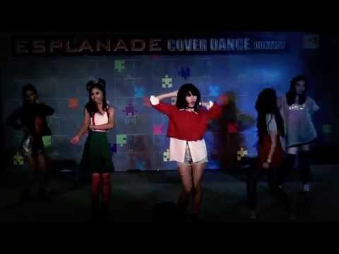 "Quadrant" cover "What's your name+Whatcha Doin' Today" (4minute) @ audition "Esplanade Cover Dance"