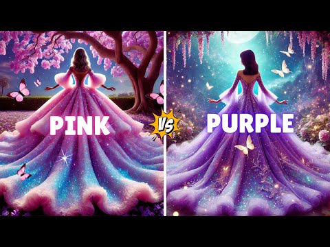 🎁 Pink vs. Purple Gift Box – Which One Wins? 🎁 | Pink vs Purple💗💜