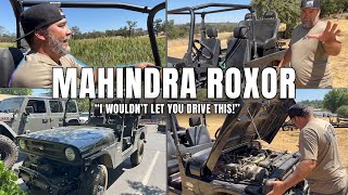 Definitely not a CJ! Trevor test drives a Mahindra ROXOR, W/ a 4-cylinder diesel engine