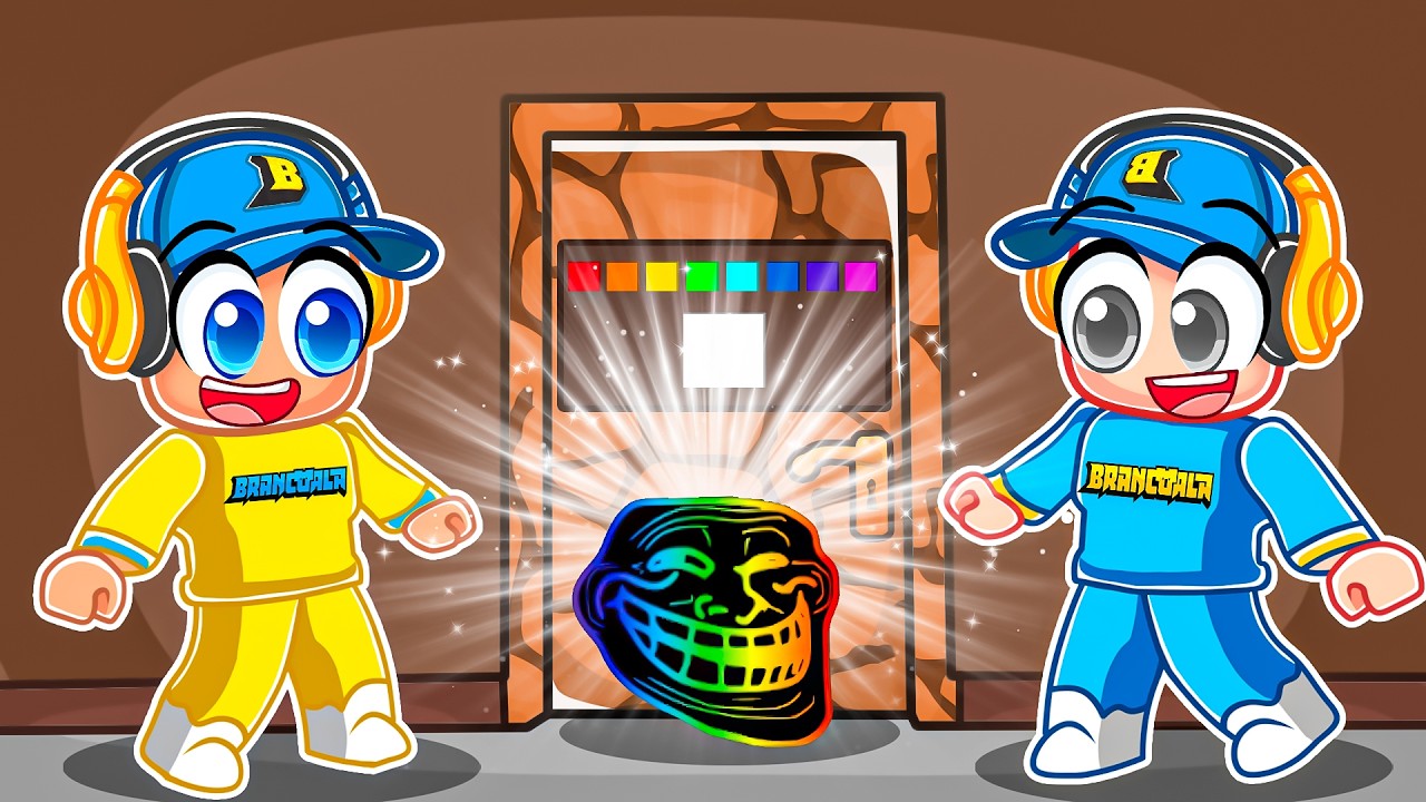 TROLLFACE CARTOONY COLORIDO NO ROBLOX FIND THE TROLLFACES - Brancoala Games