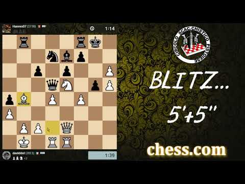 CHESS Online Games 86 - chess.com - Pawns Shot in Pawns' Faces - Caro Kann Defense - LIVE