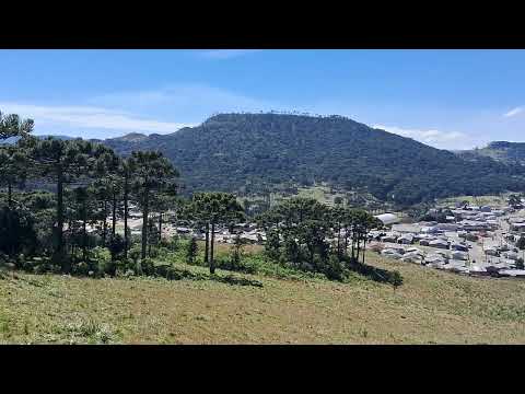 VISTA DA CIDADE DE BOM JARDIM DA SERRA-SC DO MORRO...