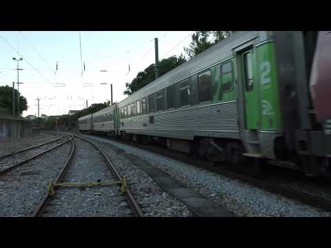 CP 5620 com IC 545 - Praia do Ribatejo