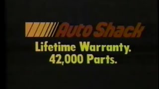 1987 Autoshack Autozone TV Commercial