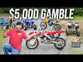 We Bought 5 RARE 2 Stroke Dirt Bikes Sight Unseen At Auction Will They Run