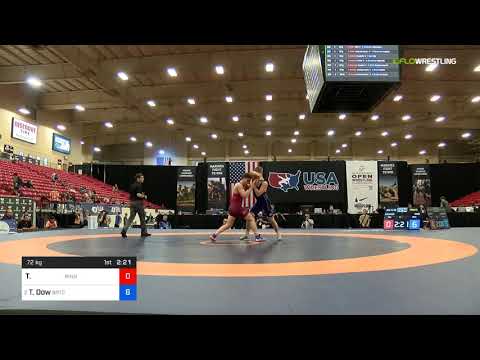 2018 Marine Corps US Open/UWW Junior Greco Roman 72 Finals - Tyler Eischens (Pinn) Vs. Tyler Dow (