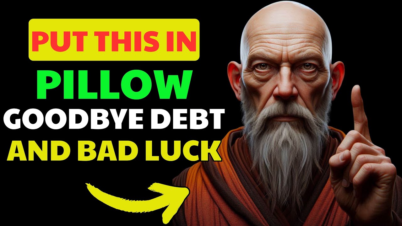 6 MYSTICAL SECRETS: Put THIS on Your PILLOW to Erase Debts & Bad Luck FOREVER - Buddhist Teachings