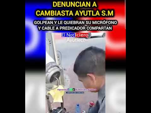 Predicador es golpeado, y le quiebran su microfono y cable en tecún umàn san marcos  guatemala 🇬🇹