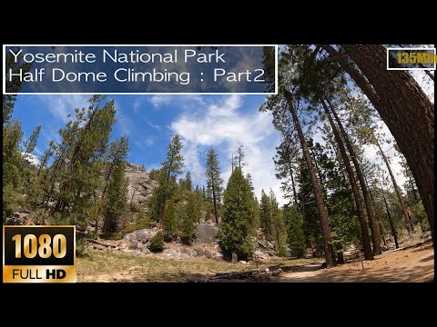 Yosemite National Park : Half Dome Climbing Part 2