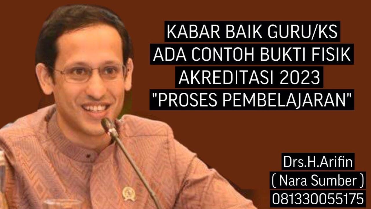CONTOH BUKTI FISIK AKREDITASI 2023 