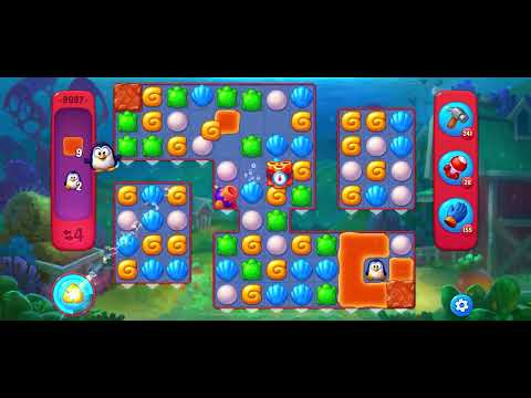 Fishdom Hard level 9697 no boosters フィッシュダム ハード