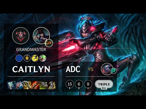 Caitlyn ADC vs Tristana - EUW Grandmaster Patch 11.8