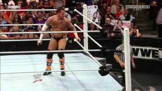 HD WWE RAW 10/11/2010 CM Punk Wins And Injuries Evan Bourne