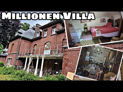 Millionen-Villa  entdeckt ! Riesen Schloss Lost Place KOMPLETT EINGERICHTET