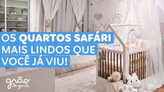 3 IDEIAS DE QUARTO DE BEBÊ SAFÁRI PARA VOCÊ SE INSPIRAR!