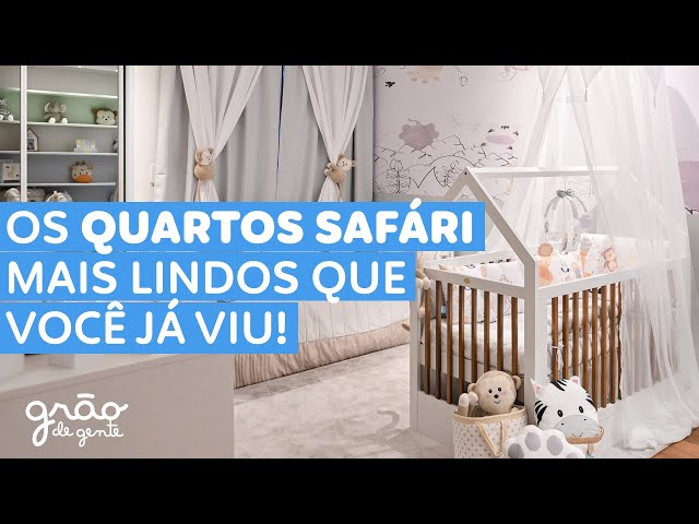 3 IDEIAS DE QUARTO DE BEBÊ SAFÁRI PARA VOCÊ SE INSPIRAR!