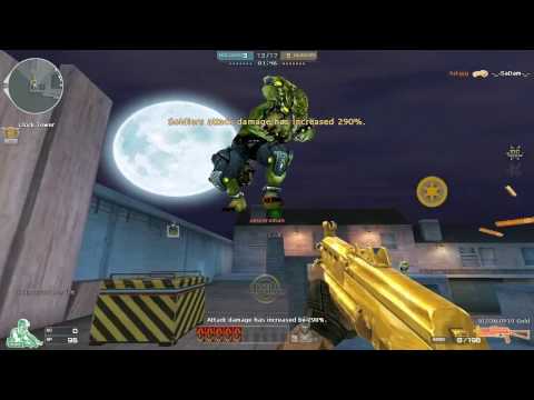 Crossfire NA BIZON PP19 Gold Gameplay