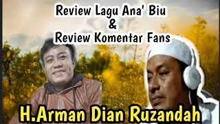 Download lagu Review Lagu H.Arman Dian Ruzandah *Ana' Biu* dan Review Komentar Netizen mp3