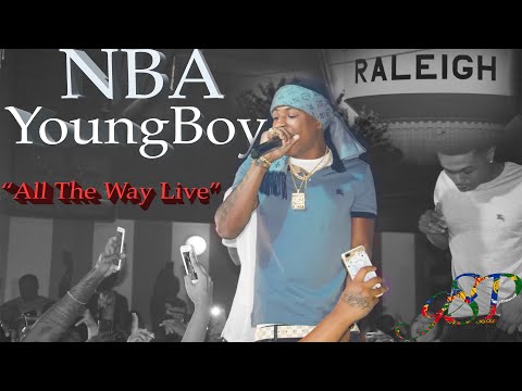 NBA YoungBoy Live in Raleigh, NC @ Divas | Performs Just Made A Play, Murder, and 38 Baby