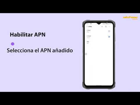 Cómo añadir puntos de acceso APN en tu Ulefone