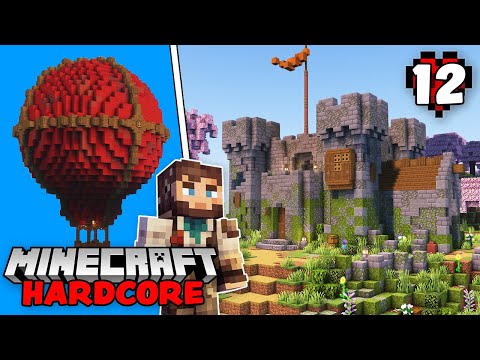 Ultimate Creeper Farm Castle Build | Hardcore Minecraft 1.20 - Ep.12