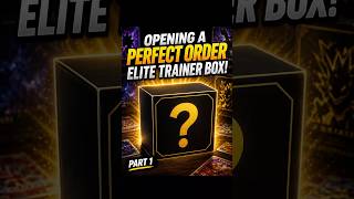 🔥Opening a Pokémon Perfect Order ETB! | Elite Trainer Box Opening Part 1 #PokemonCards