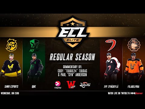 SAWO Esports vs Ique & Jyp Jyväskylä vs FILADELPHIA - ECL 12 Elite | NHL 21 EASHL 6s
