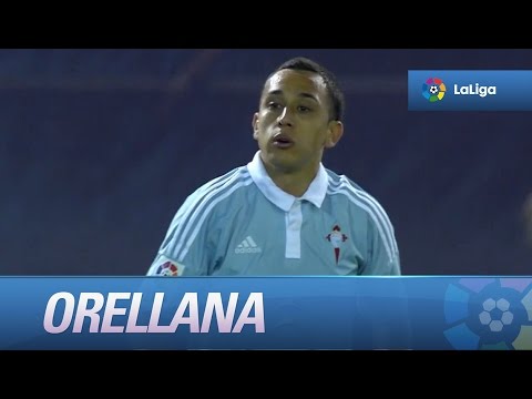Disparo de Orellana que se marcha fuera