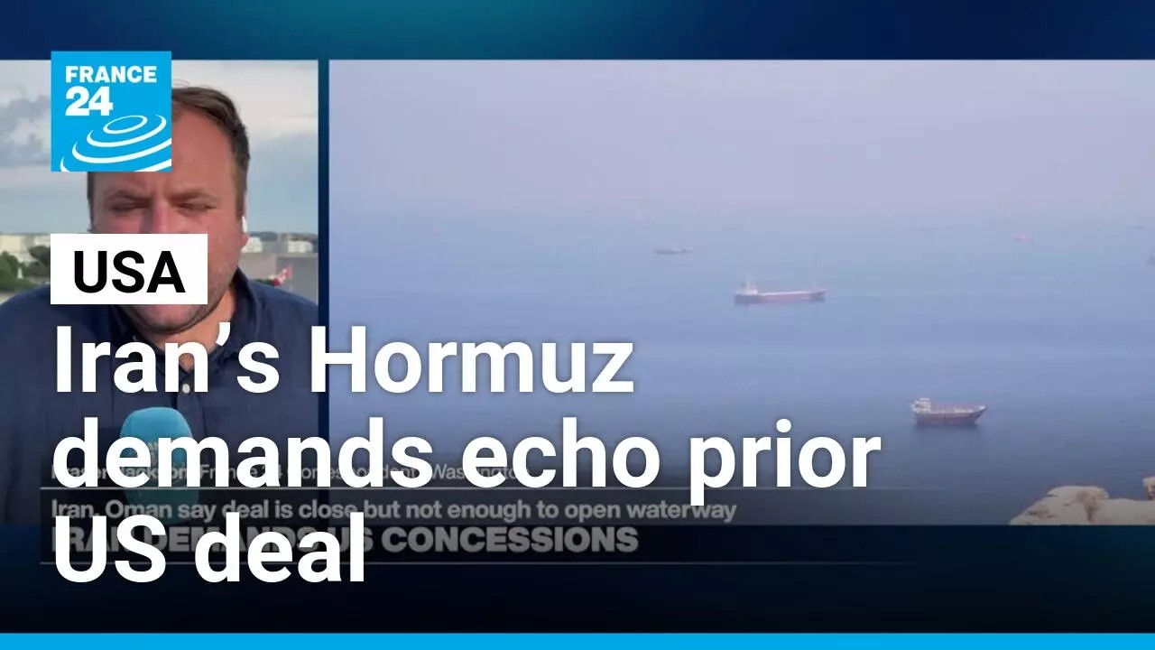 Video: Iran lists US demands for Hormuz reopening as Oman talks near completion