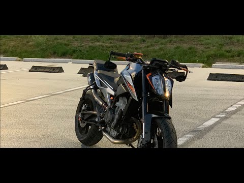 Duke 790 l (48ps) RAW - Engine Sound!! | Austin Racing slip-on