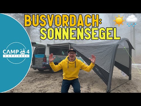VW California Sonnensegel: Busvordach für Camper Vans und VW Multivan