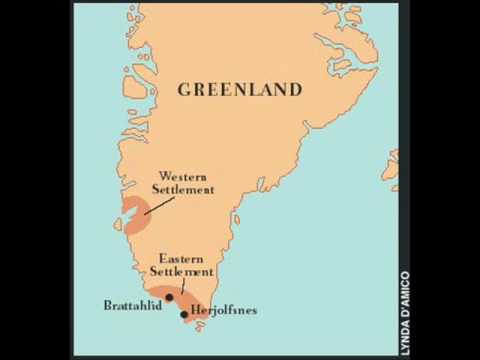 The Ice Age drove the Vikings away from Greenland