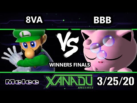S@X Online 346 Winners Finals - 8va (Luigi) Vs. bbb (Jigglypuff, Fox) Smash Melee - SSBM