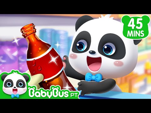 Um Refri Grátis | Kiki e Seus Amigos | | 45 Minutos | Desenhos Animados | BabyBus Português