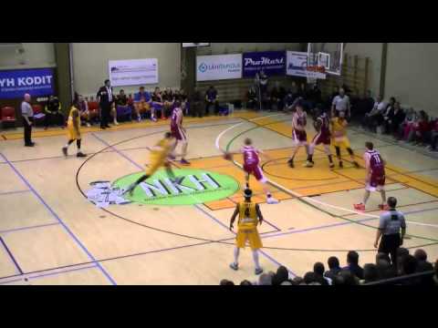 Nikola Jeftic's monster dunk | BC Nokia vs. UU-Korihait 19/4/2015