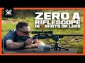 How To Zero A Riflescope In 3 Shots Or Less