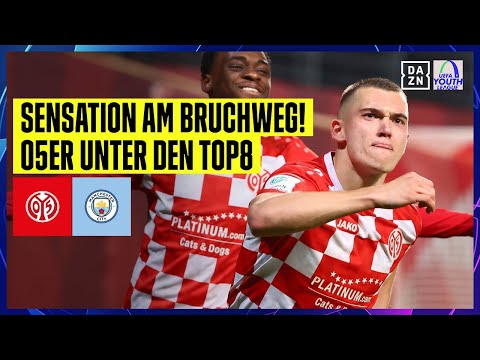Sensation gegen Skyblues: Mainz 05 U19 - Manchester City U19 | UEFA Youth League | DAZN Highlights
