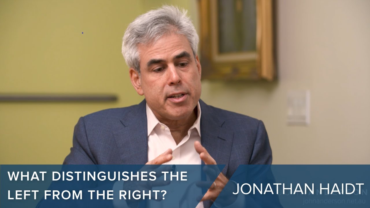 Jonathan Haidt | The Distinction Between Left and Right? | #CLIP
