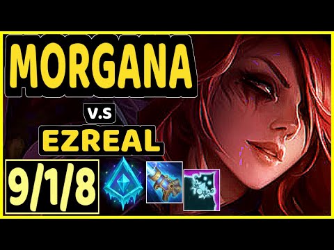 JESIZ (MORGANA) vs EZREAL - 9/1/8 KDA BOTTOM ADC CHALLENGER GAMEPLAY - EUW