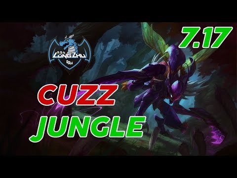 Longzhu Cuzz Kha'Zix Jungle Patch 7.17 Pro Replay