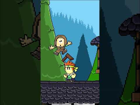 Dan the Man but it's the Donkey Kong Country Intro #dantheman #danthemangame #halfbrick #shorts